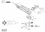 Bosch 3 601 G91 200 Gws 9-125 P Angle Grinder 230 V / Eu Spare Parts